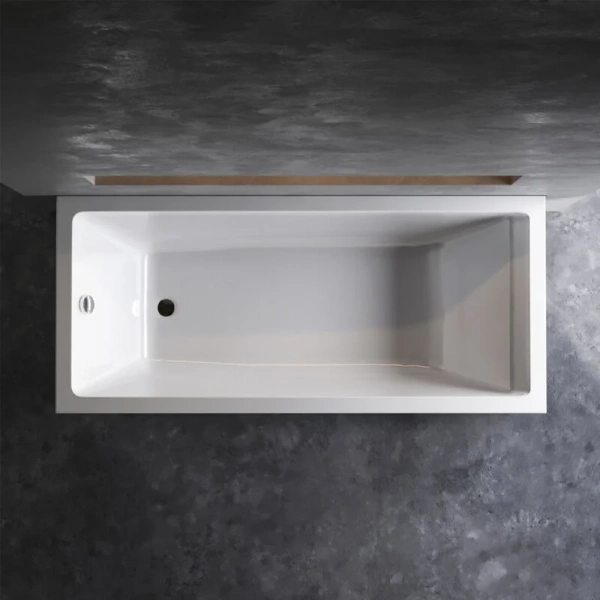 Ванна акриловая Am.Pm Gem 180x80 белая, прямоугольные - фото 5