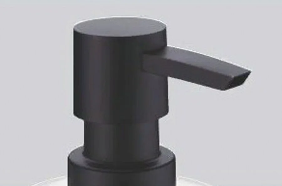 Дозатор для мыла WasserKRAFT Elbe черный, черные - фото 3