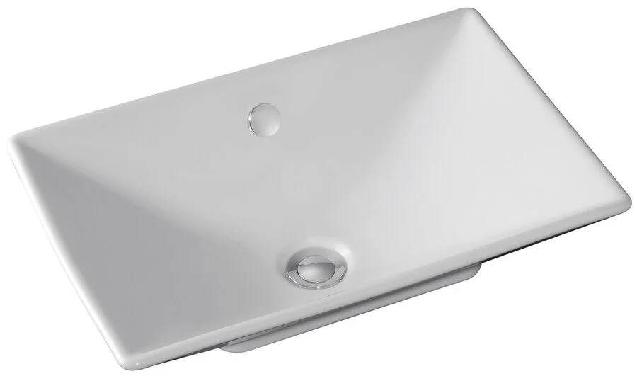 Раковина Jacob Delafon Reve 55 см без отверстия для смесителя, с переливным отверстием - фото 1