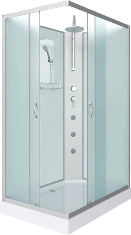 Душевая кабина Niagara Classic 100x80 см с гидромассажем - фото 1