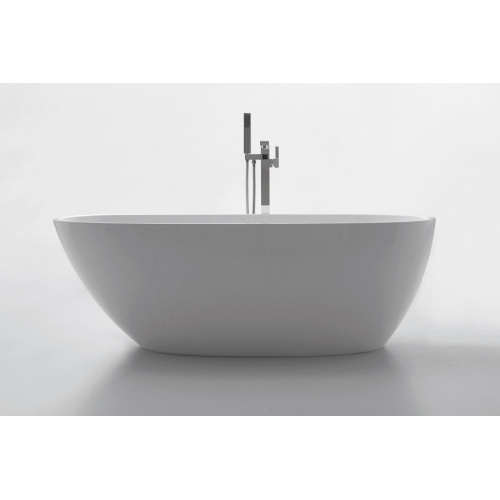 Ванна акриловая BelBagno 170х83 см овальная отдельностоящая - фото 2