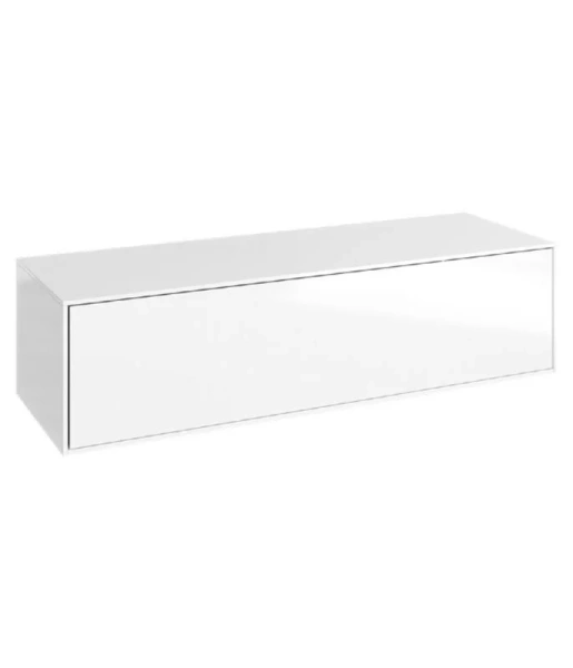 Тумба подвесная Aqwella Genesis 120 см белая - фото 1