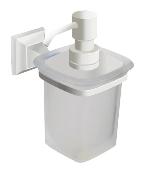 Дозатор для мыла Art & Max Zoe белый - фото 1