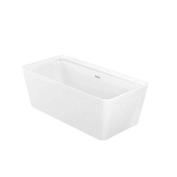 Ванна акриловая Grossman Cristal, GR-28041, 160 x 75 см, отдельностоящая, белая - фото 1