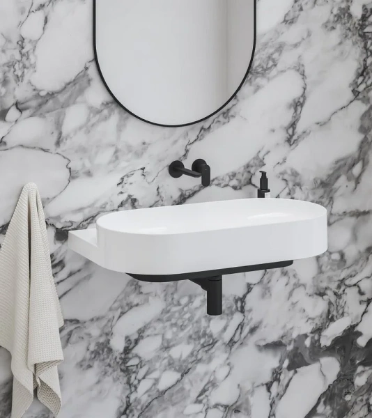 Смеситель для раковины Ravak Eleganta черный матовый, современные, hi-tech - фото 3