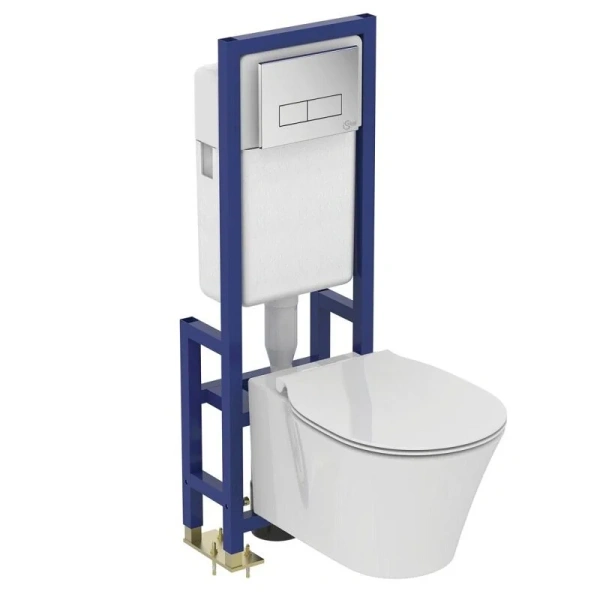 Унитаз подвесной Ideal Standard Connect Air E0054 безободковый, безободковые, с антивсплеском - фото 6