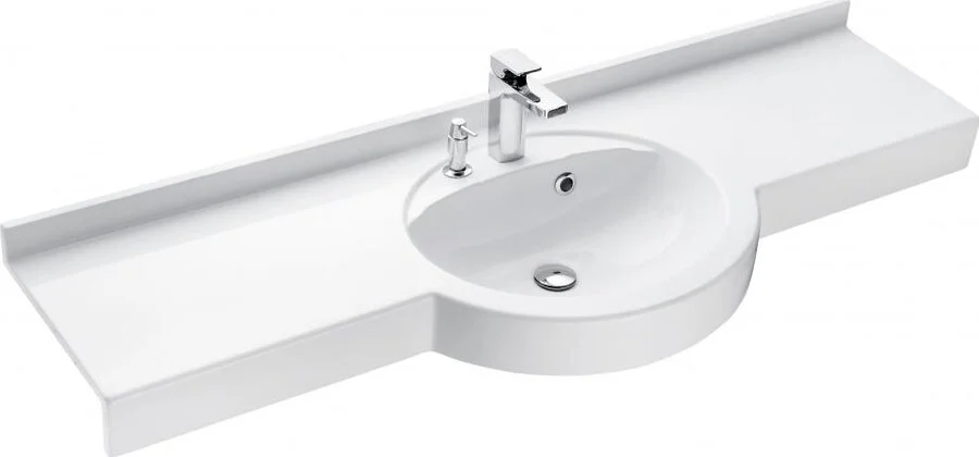 Раковина Акватон Отель 150 см с навесами - фото 1