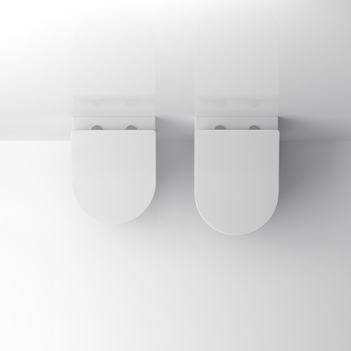 Унитаз подвесной TOTO RP белый, с горизонтальным, прямым выпуском - фото 6