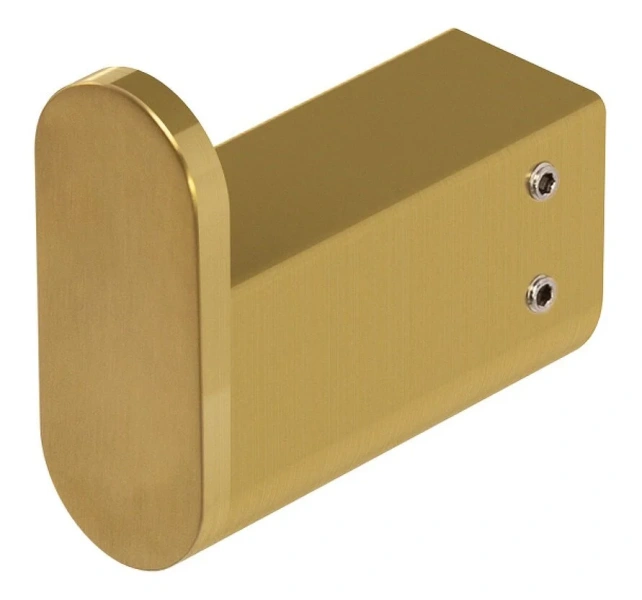 Крючок для ванной Cezares Stylus брашированное золото - фото 3