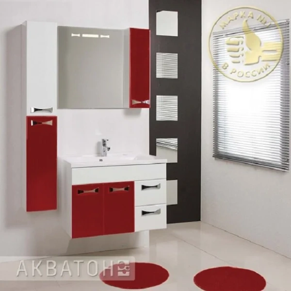 Тумба с раковиной подвесная Акватон Диор 1A167701DR010 100 см с двумя дверцами и двумя ящиками - фото 3