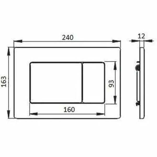 Клавиша смыва Boheme золото - фото 3