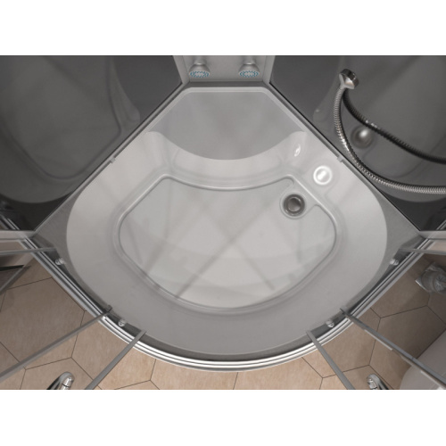 Душевая кабина Erlit Comfort 90х90 см стекло тонированное, с высоким, глубоким поддоном, глубокий поддон - фото 3