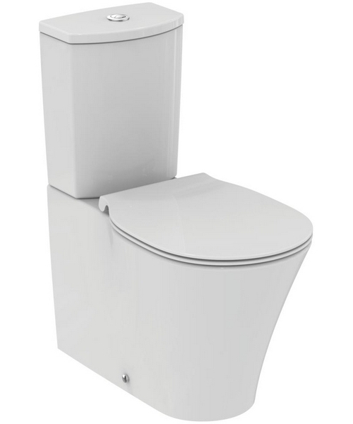 Чаша для унитаза-компакта Ideal Standard Connect Air белая, технология AquaBlade, белые - фото 5