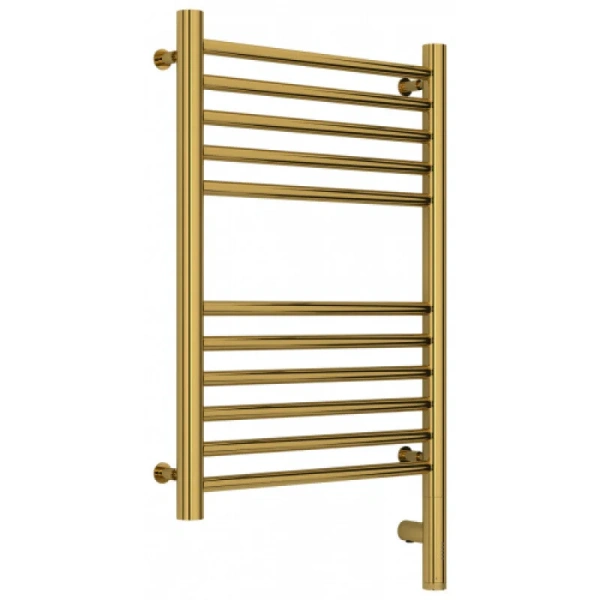 Полотенцесушитель электрический Сунержа Богема 3.0 40х60 см правый золото, лесенка, вертикальные - фото 4