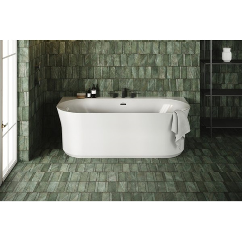 Ванна акриловая Ravak Ypsilon 180x90 см перелив черный, без гидромассажа, большие - фото 6