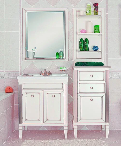 Тумба с раковиной напольная Caprigo Albion Promo 33311-В0 70 см МДФ, 70 см - фото 6