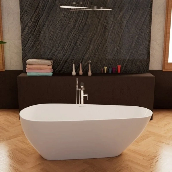 Ванна акриловая Frank F6122, 12524, 170 х 75 см, цвет белый - фото 4