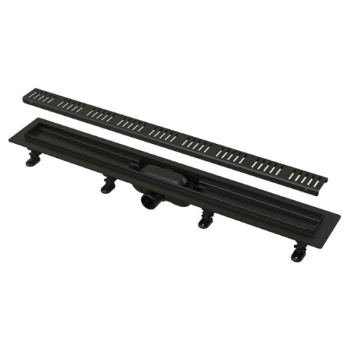 Душевой лоток Alcaplast 75 см с порогами хром матовый - фото 3