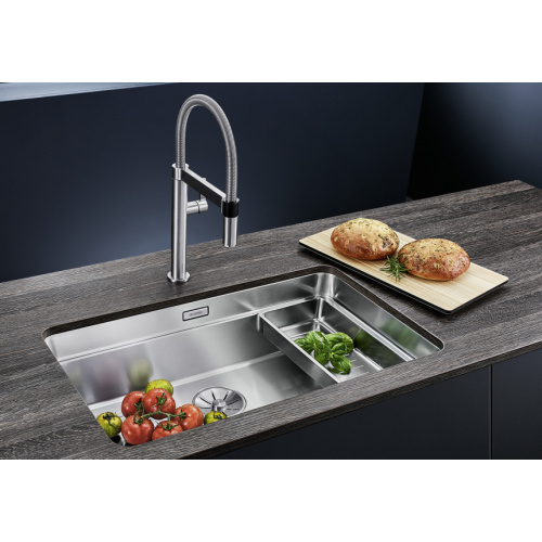 Мойка для кухни Blanco Etagon 700-U 74 см нержавеющая сталь - фото 4