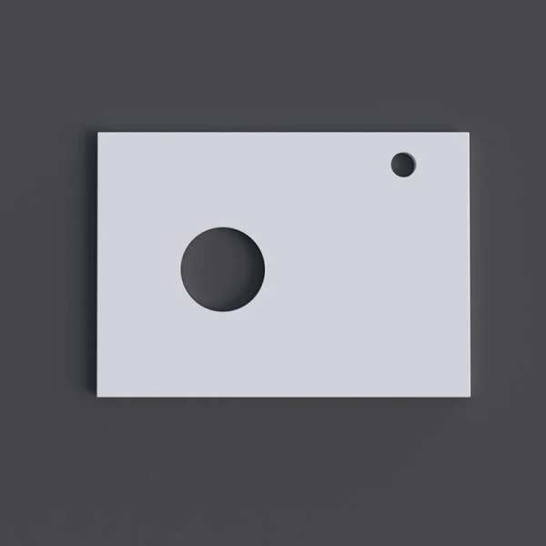 Столешница под раковину Grossman Флай 57 см белая - фото 1