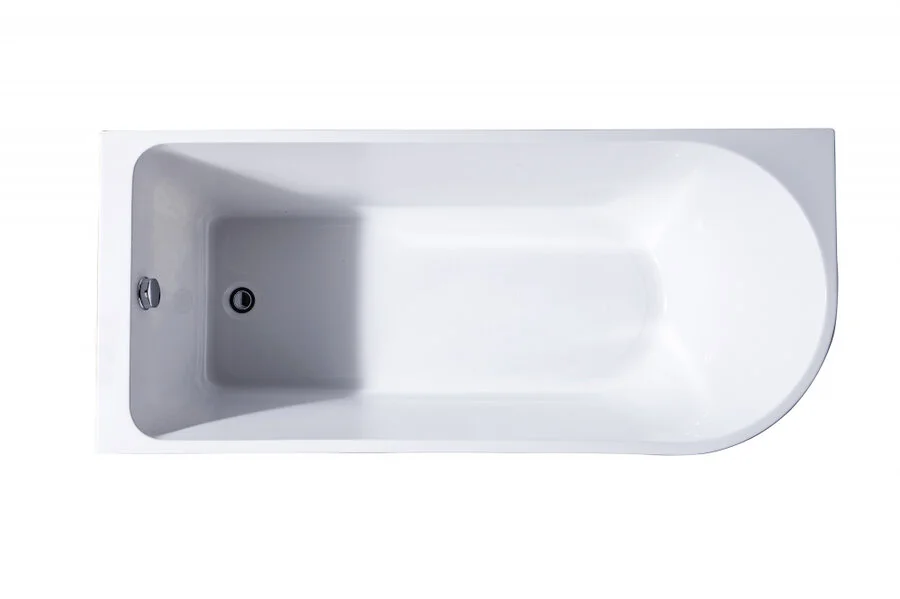 Ванна акриловая Bolu BL-380S L/R, 170 x 75 см, слив-перелив в комплекте, белый, левая/правая, 170 см - фото 9