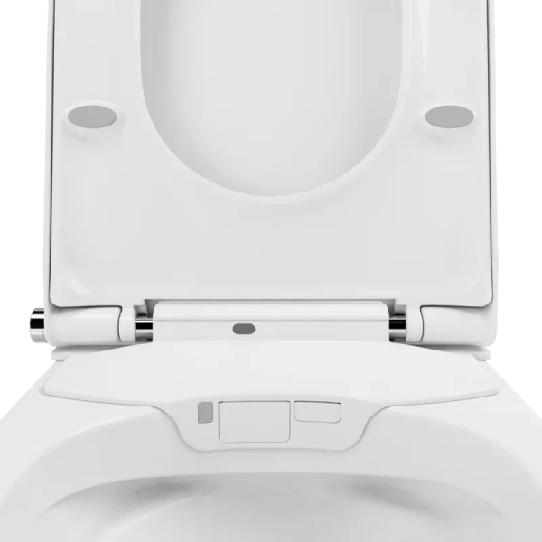 Унитаз подвесной Lavinia Boho Smart V-Clean c функцией биде, безободковые, сиденье с микролифтом , с антивсплеском, c функцией биде, умные - фото 5