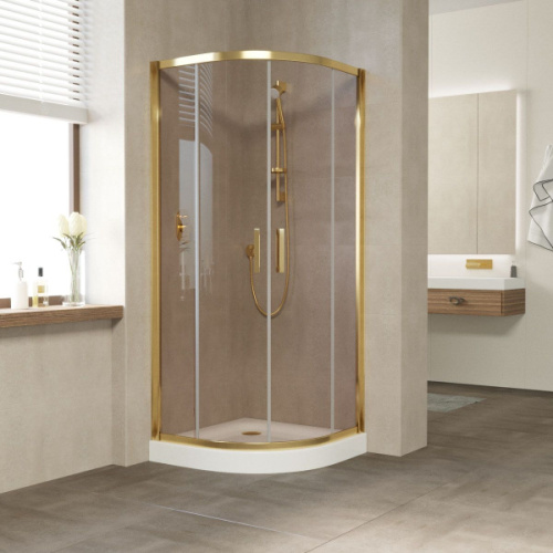 Душевой уголок стекло бронза Vegas-glass ZS 80 05