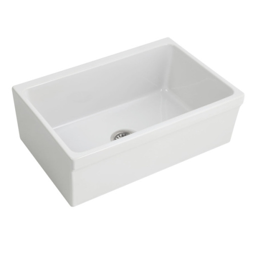 Мойка для кухни Simas Lavabi d’arredo 75 см белая - фото 1