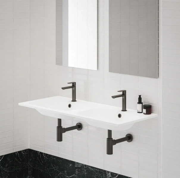 Сифон для раковины Ravak графит матовый, современные, hi-tech - фото 3