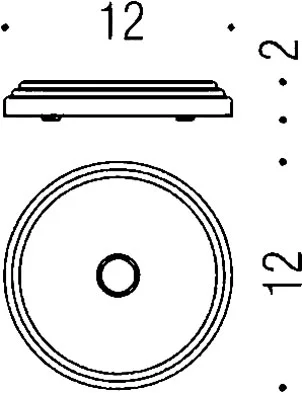Мыльница Colombo Hermitage хром, металлические - фото 4