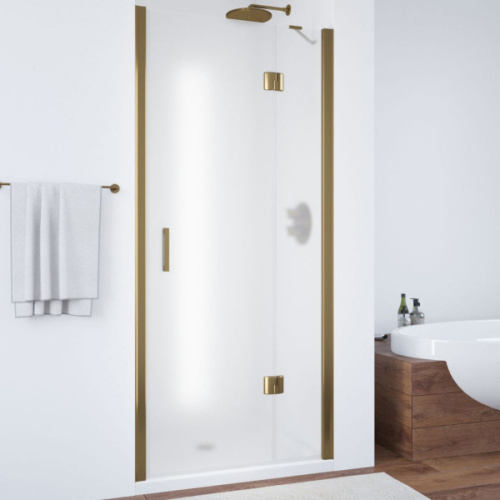 Душевая дверь стекло сатин Vegas-glass AFP 100 10 R, недорогие, в нишу, стеклянные - фото 5