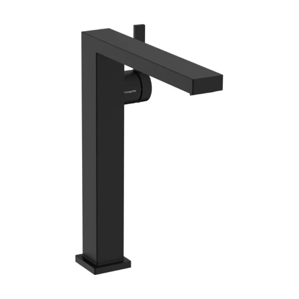 Смеситель для раковины Hansgrohe Tecturis E матовый черный - фото 1