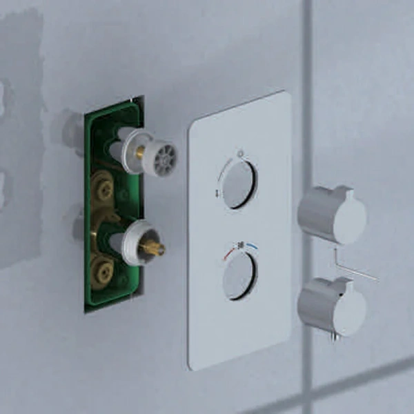 Душевой комплект Timo Petruma золото, в наличии - фото 6