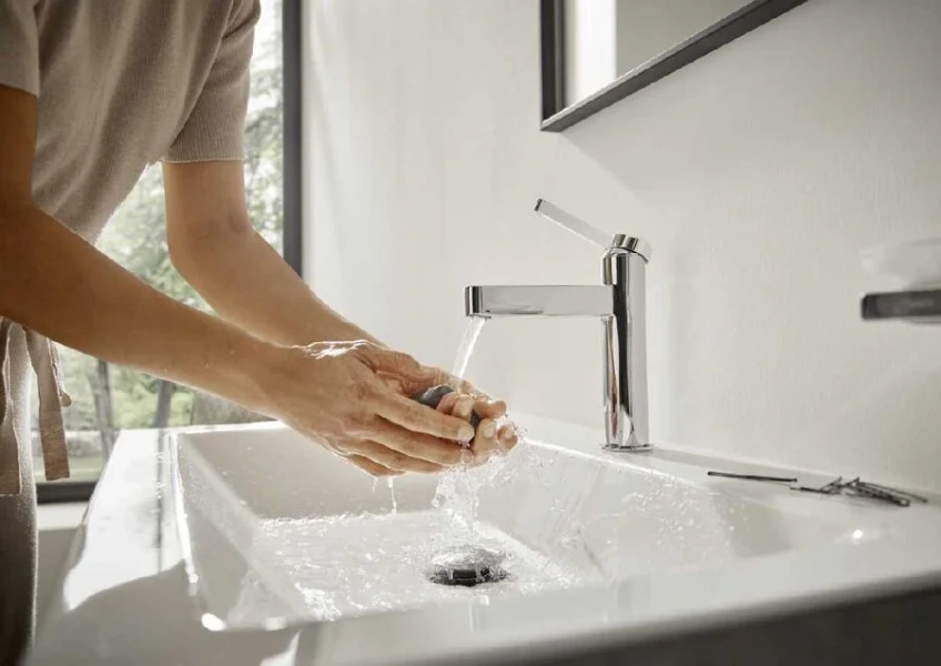 Смеситель для раковины Hansgrohe Finoris хром index_1 - фото 10