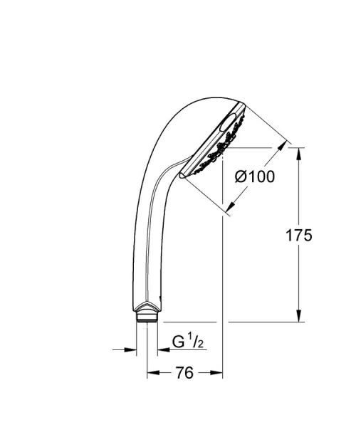 Лейка для душа Grohe Relexa - фото 2