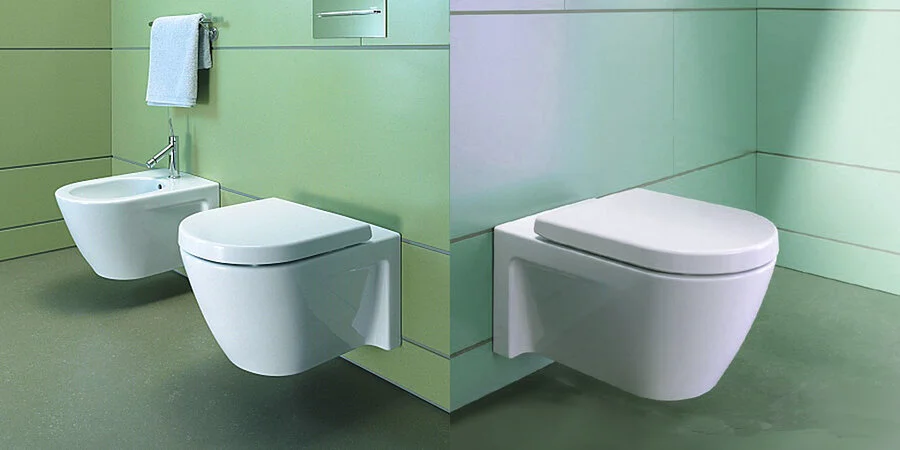 Унитаз подвесной Duravit Starck 2 белый - фото 2