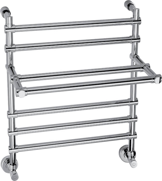 Полотенцесушитель водяной цвет:бронза Margaroli 452 с полкой - фото 2