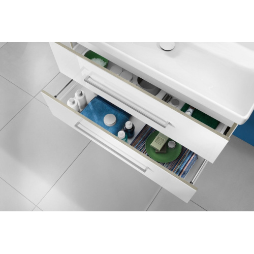 Тумба с раковиной подвесная Villeroy & Boch Avento A89200B4 100 см белая - фото 3