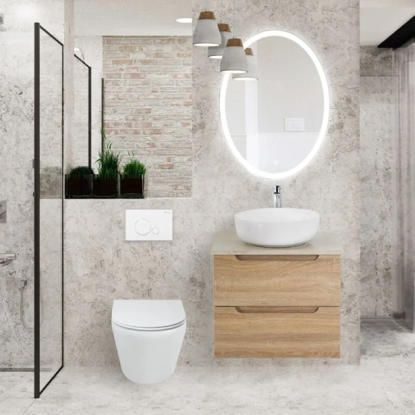 Унитаз подвесной BelBagno TRE с сиденьем микролифт - фото 4