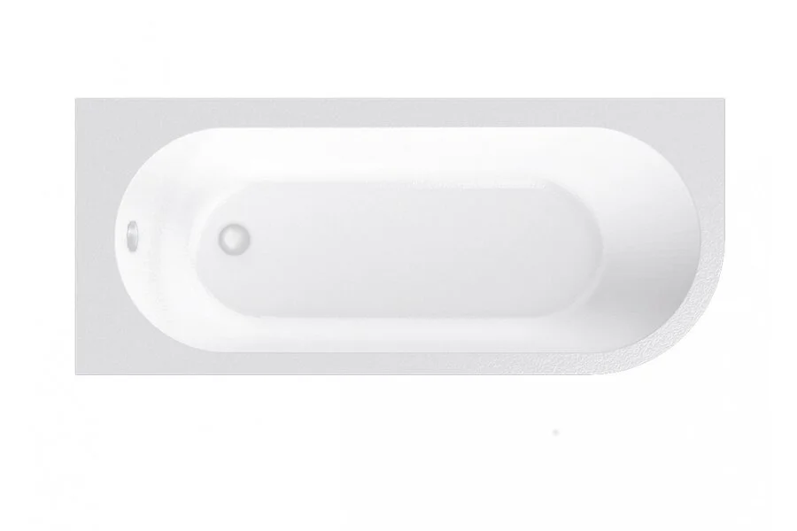 Ванна акриловая Vayer Irena 170 х 72,5 см, левая, цвет белый, Гл000026131 - фото 1