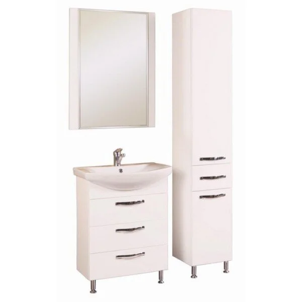 Шкаф-пенал напольный Акватон Ария 34 см черный, по запросу - фото 2