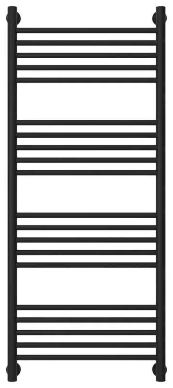 Полотенцесушитель водяной Сунержа Богема+ 50х120 см матовый черный, черный - фото 3