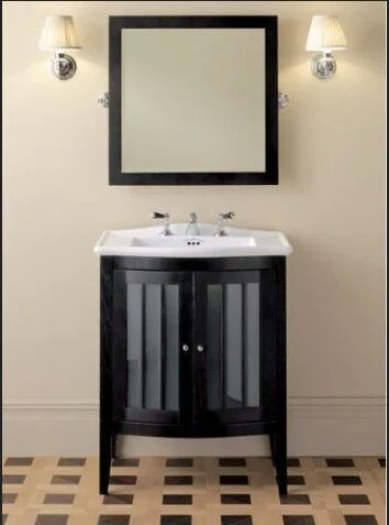 Зеркало для ванной, рама из массива дуба тёмного цвета, Devon&Devon Tilting IBTILTWEN, в раме - фото 3