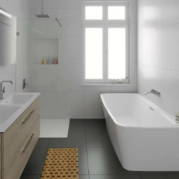 Ванна акриловая Riho Adore Fall B086002005, 180 x 86 см, наполнение через перелив, цвет белый - фото 3