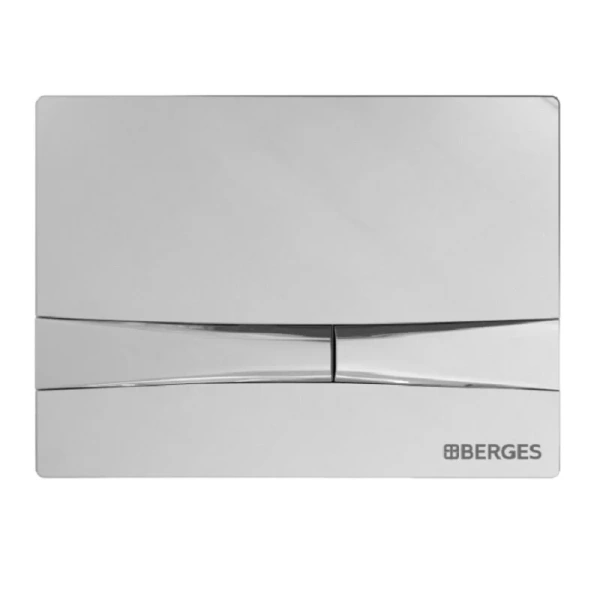 Клавиша смыва BERGES Novum F1 04005 пластик