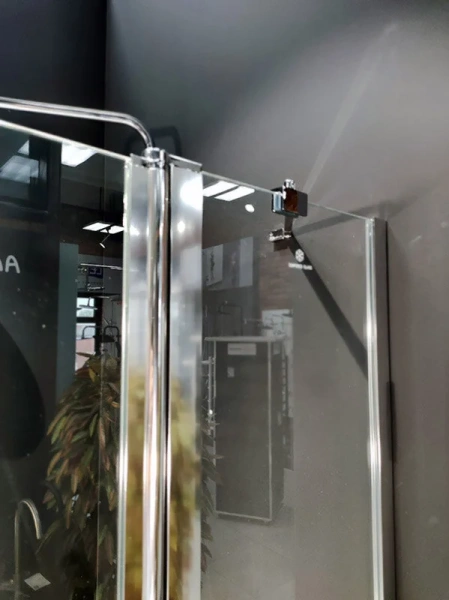 Шторка для ванны Am.Pm Gem 80х140 см поворотная, распашные - фото 6