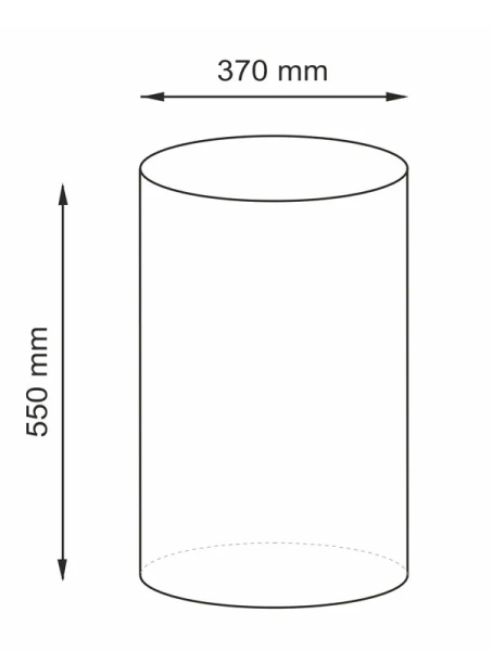 Корзина для белья WasserKRAFT Lossa Фламинго - фото 2