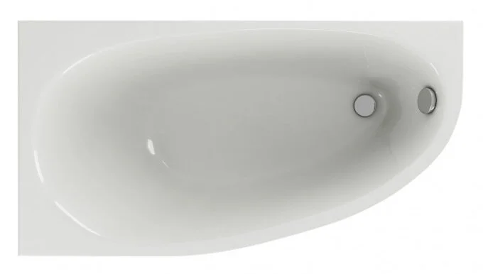 Ванна акриловая Azario Kapris 170 x 90 см, белая, левая/правая, без гидромассажа, недорогие - фото 5