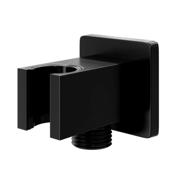 Подключение для душевого шланга WasserKRAFT черный - фото 1