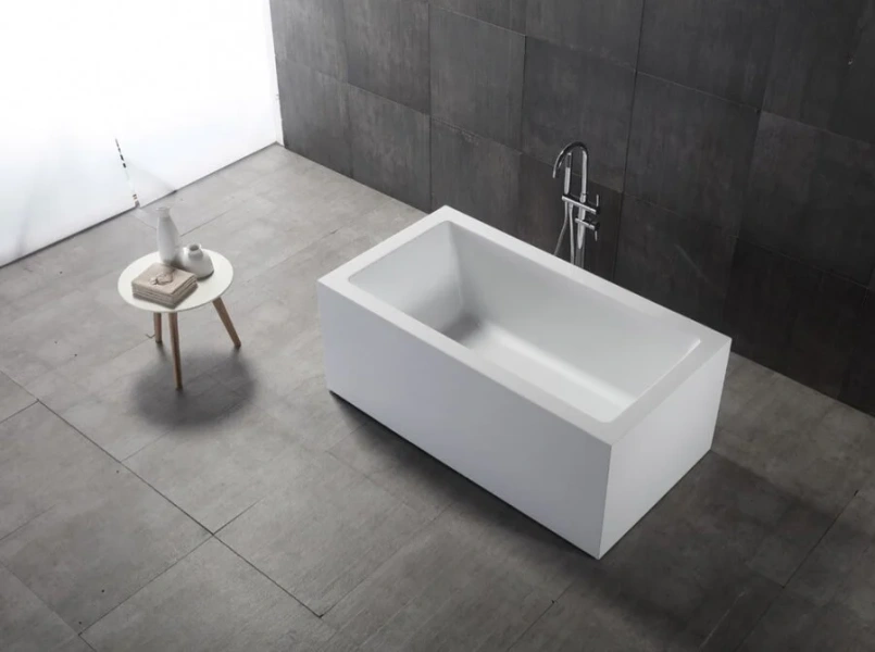 Акриловая ванна Abber 160х80 см отдельностоящая, белые - фото 7